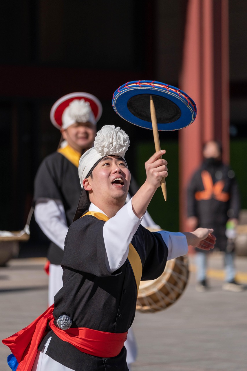 the-story samulnori, traditional, instrument, windmill, pungmul, korean, folk play, republic of korea